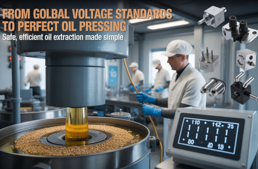 From Global Voltage Standards to Perfect Oil Pressing: Your Essential Guide to Plug Types and Hot Press Temperatures for Safe, Efficient Oil Extraction